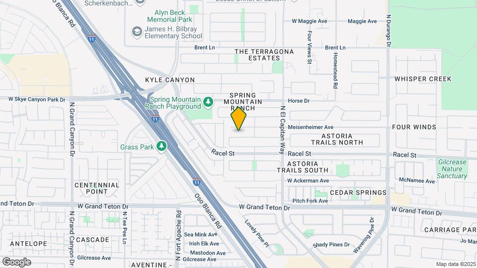 9012 Iron Hitch Ave Map and Location Details