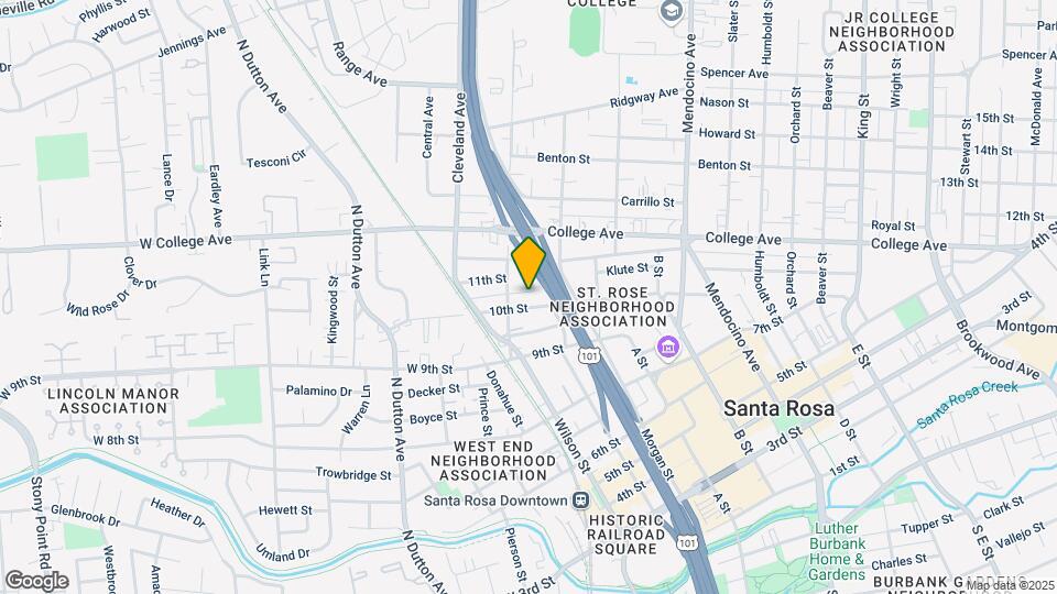 127-129 133 10th St Map and Location Details