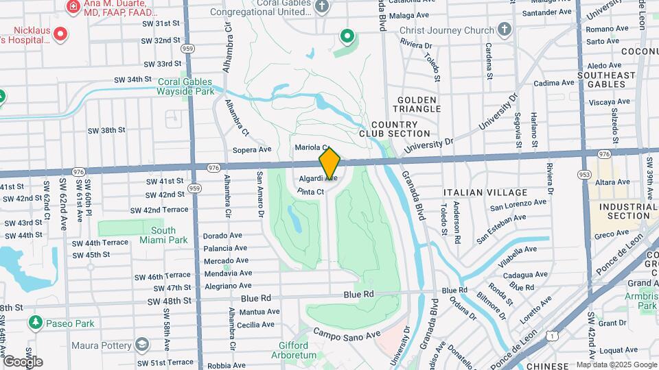 4114 Santa Maria St Map and Location Details