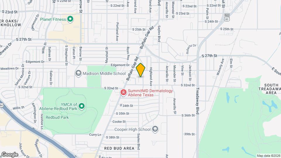 3042 Grand Ave Map and Location Details