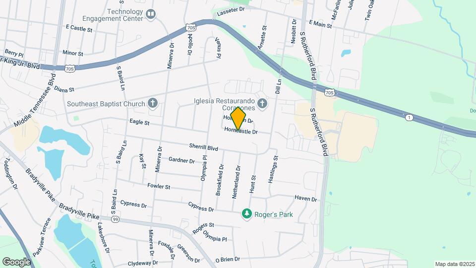 2044 Horncastle Dr Map and Location Details