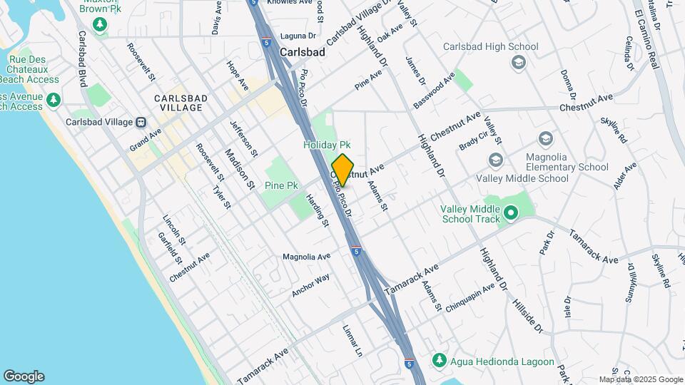 3570 Pio Pico Dr Mapa y Detalles de la Ubicación