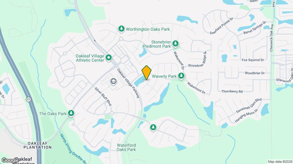 850 Timberjack Ct Map and Location Details