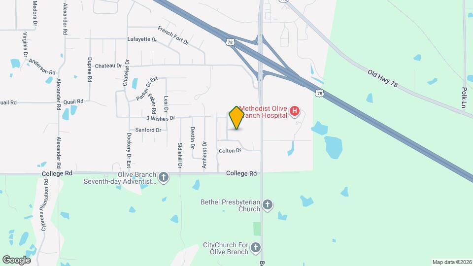 10889 Blake Cir Map and Location Details