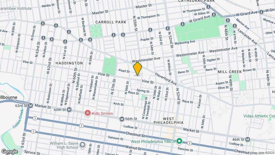 5515 Vine St Map and Location Details