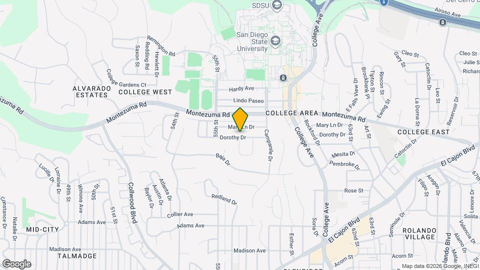 5602 Dorothy Dr Map and Location Details