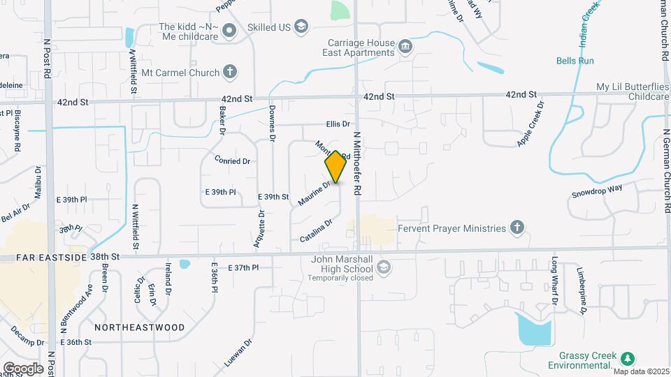 3912 Delmont Dr Map and Location Details
