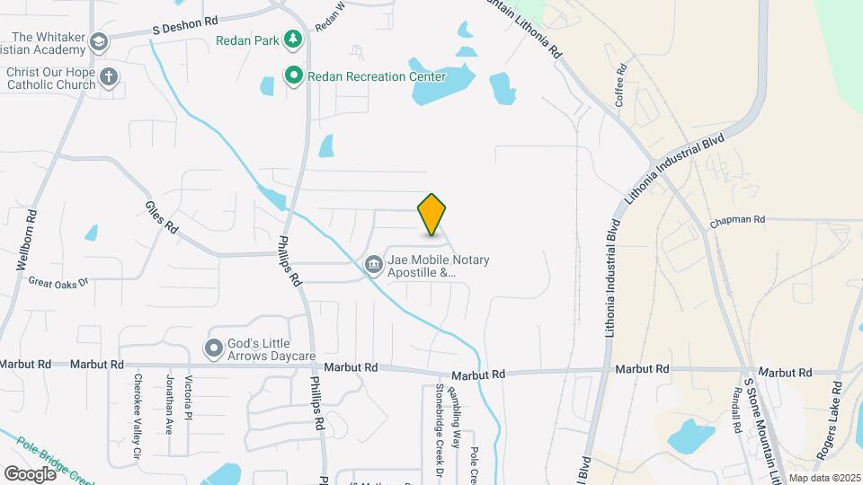 6458 Phillips Creek Dr Mapa y Detalles de la Ubicación