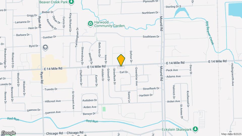 5186 E 14 Mile Rd Map and Location Details