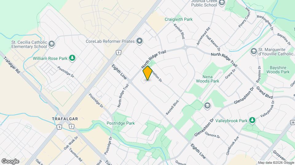 1103 John Laird Cir Map and Location Details