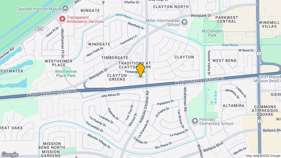 4018 Clayton Bend Ct Map and Location Details