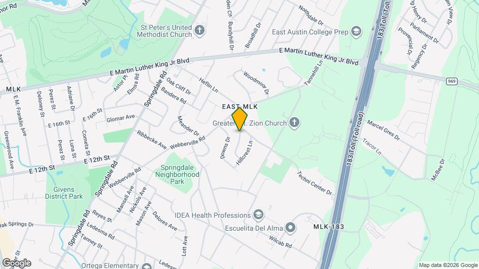 1732 Bunche Rd Mapa y Detalles de la Ubicación