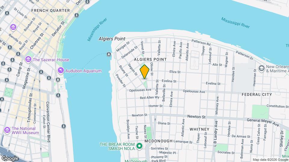 416 Evelina St Map and Location Details