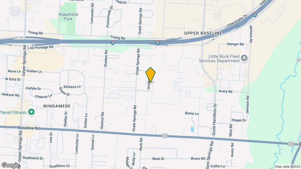 8217 Orchard Dr Map and Location Details