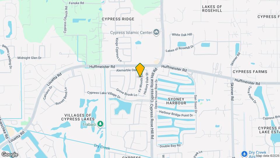 15427 Fir Woods Ln Map and Location Details