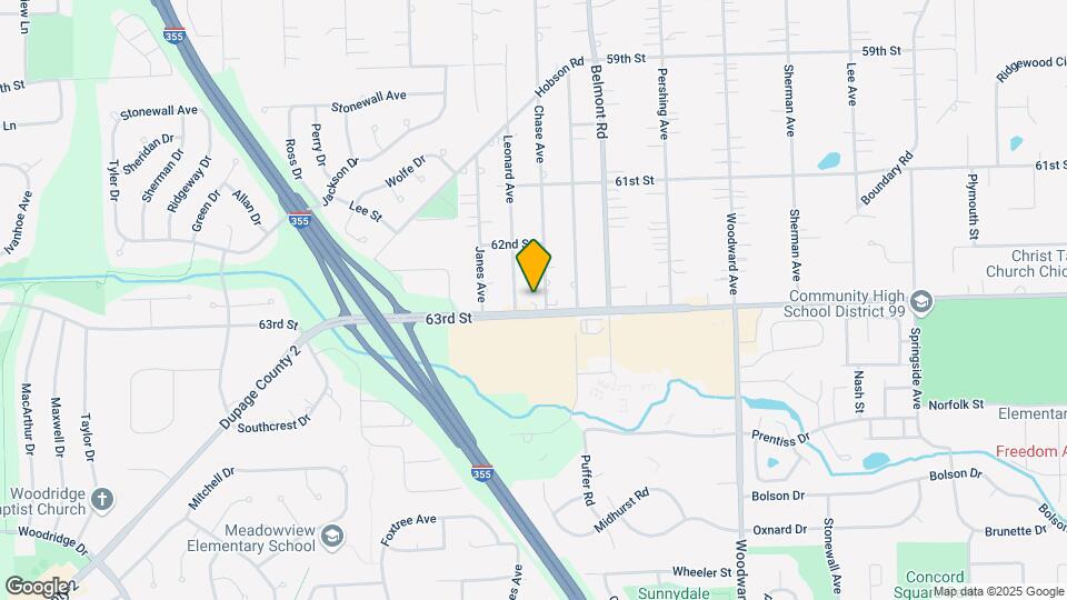 2420 63rd St Map and Location Details