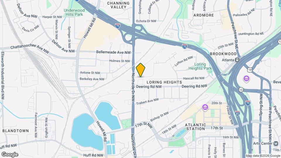 533 Whitlox Rd NW Map and Location Details