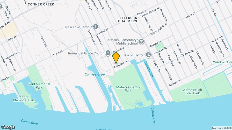 433 Navahoe St Map and Location Details