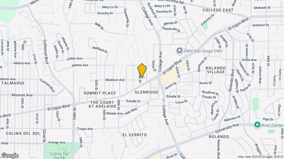 4527 Esther St Mapa y Detalles de la Ubicación