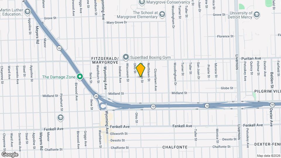 15791 Cherrylawn St Map and Location Details