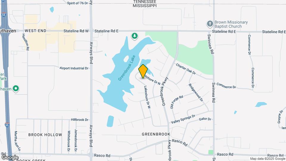 8574 Lakeshore Dr W Map and Location Details