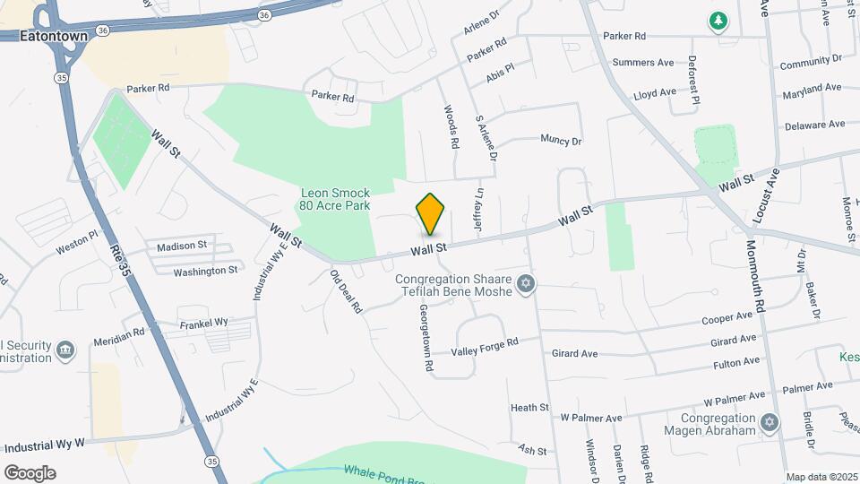 469 Wall St Map and Location Details