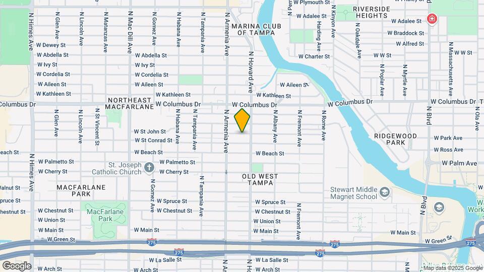 2322 W St John St Map and Location Details
