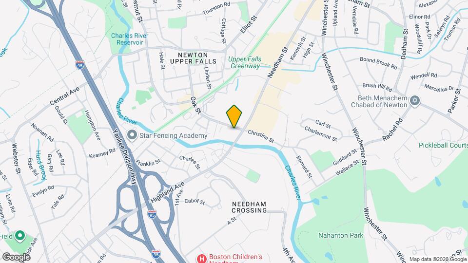 193 Oak St Mapa y Detalles de la Ubicación