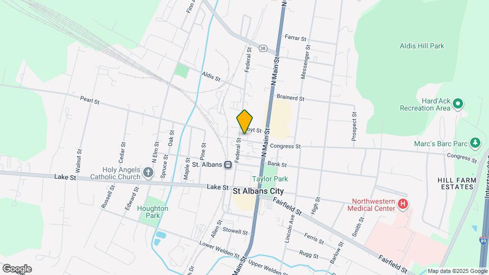 39 Hudson St Map and Location Details