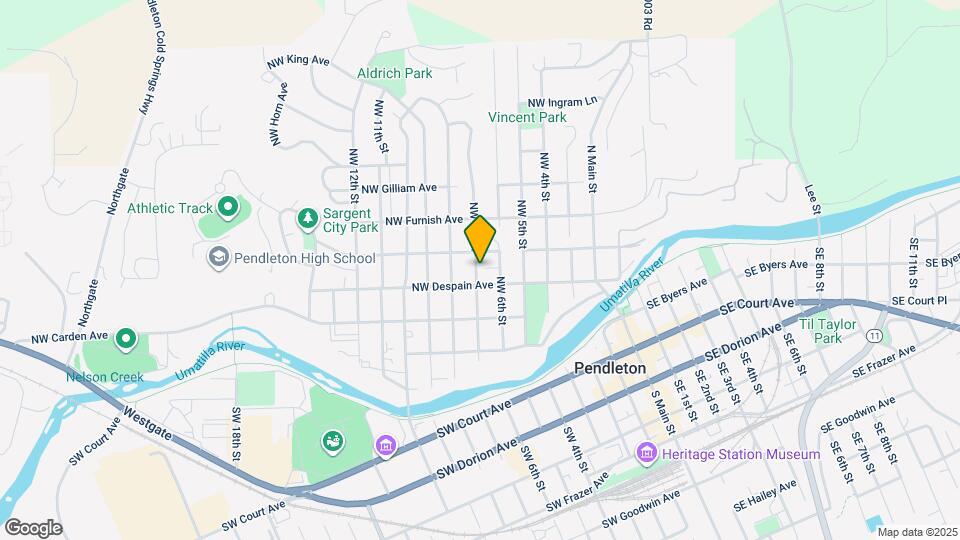 312 NW 7th St Map and Location Details