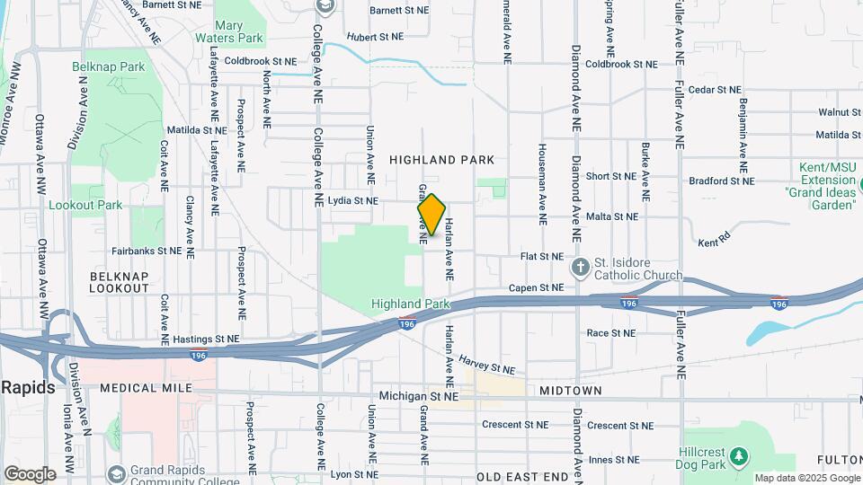 706 Grand Ave NE Mapa y Detalles de la Ubicación