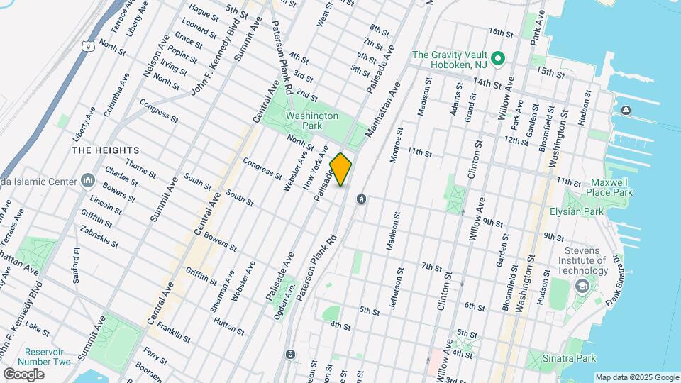 296 Paterson Plank Rd Map and Location Details