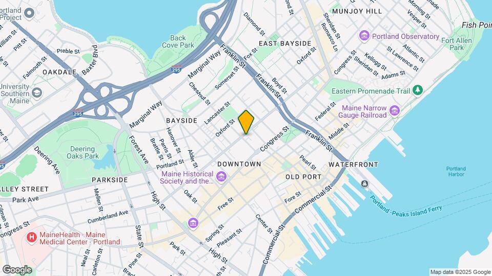 21 Chestnut St, Unit 206 Mapa y Detalles de la Ubicación