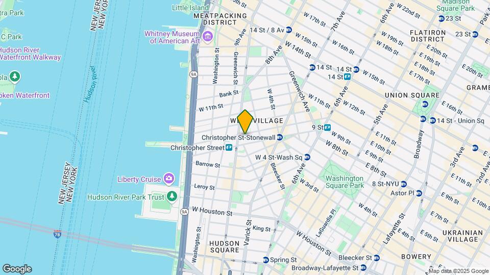 242 W 10th St Map and Location Details