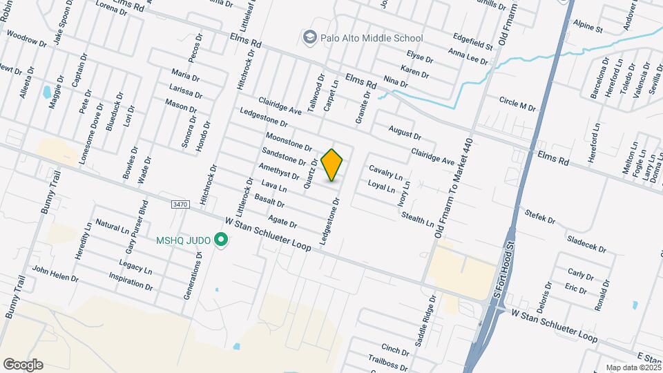 1803 Amethyst Dr Map and Location Details