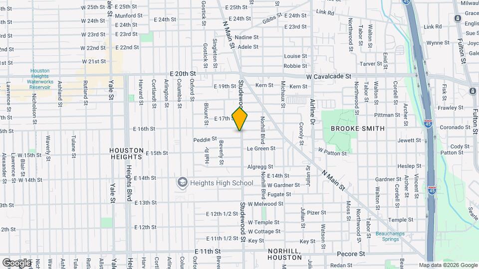 837 Peddie St Map and Location Details