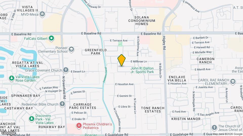 2871 E Melody Ln Map and Location Details