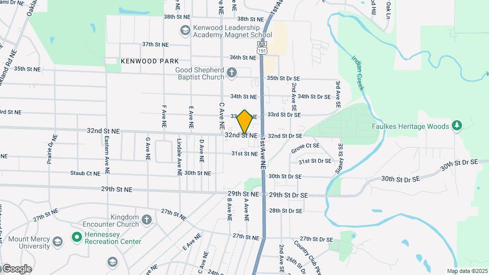 139 32nd St NE Map and Location Details
