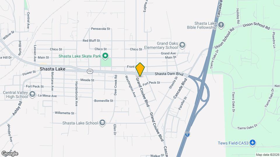 1707 Grand Coulee Blvd Map and Location Details