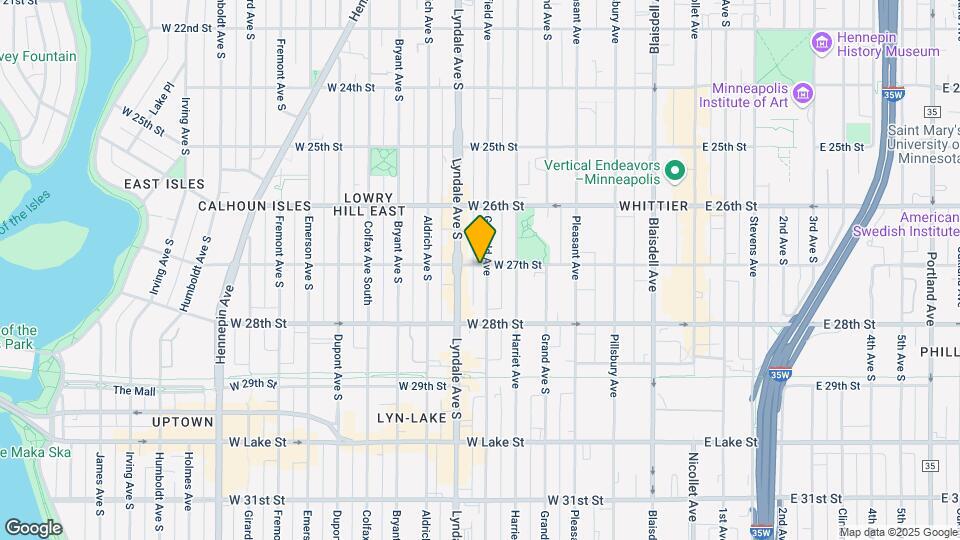 2700 Garfield Ave Map and Location Details
