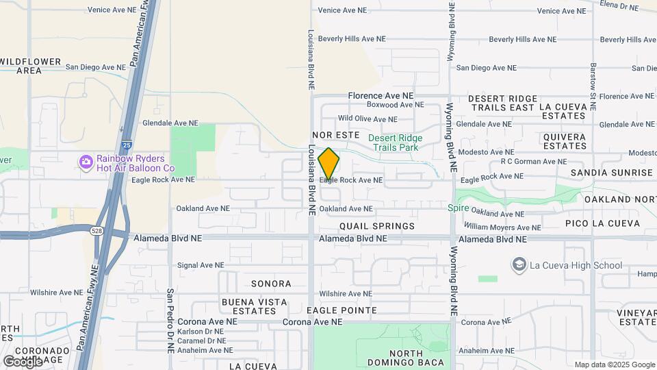 7109 Tourmaline Rd NE Map and Location Details