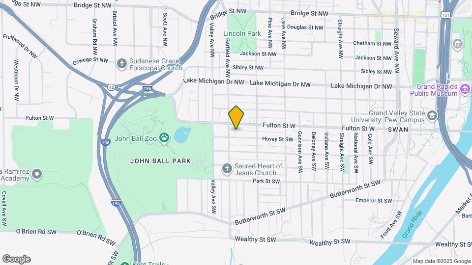 1147 Hovey St SW Map and Location Details