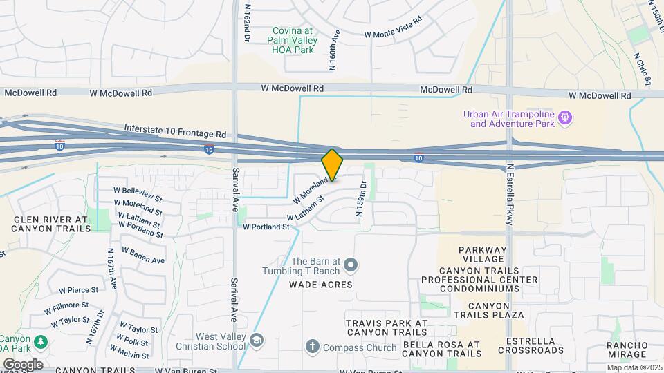16002 W Latham St Map and Location Details