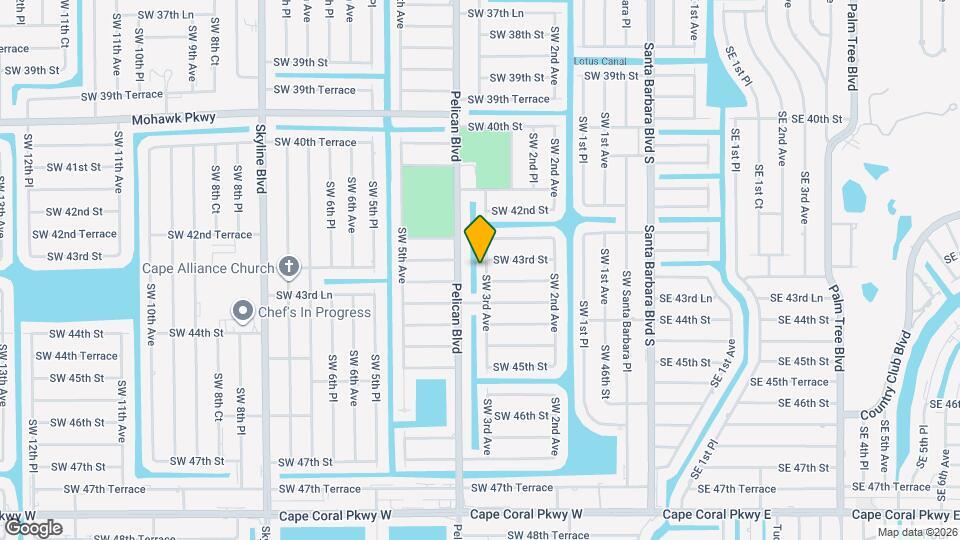 4306 SW 3rd Ave Map and Location Details