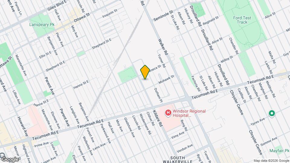 1748 Kildare Rd Map and Location Details