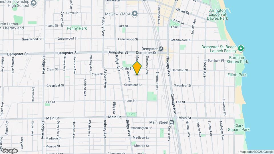 1132 Maple Ave, Unit 2 Mapa y Detalles de la Ubicación