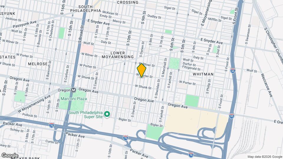 2517 S Mildred St Map and Location Details