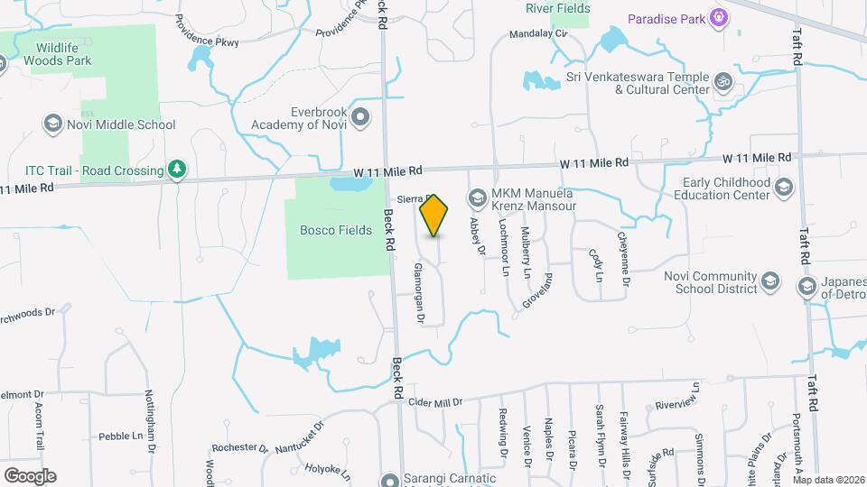 25825 Sierra Dr Map and Location Details