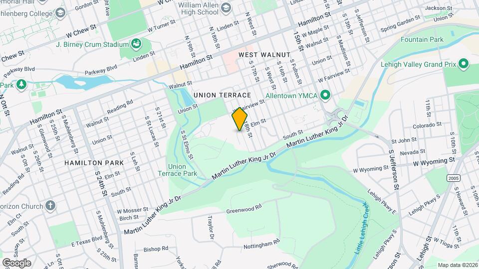 405 S St George St Map and Location Details