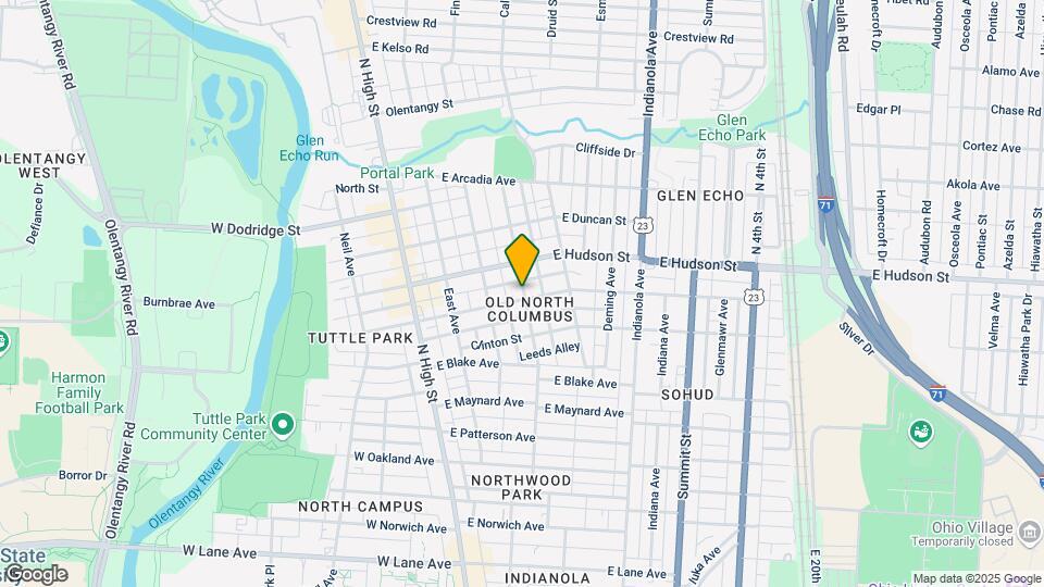 154 E Tompkins St Map and Location Details